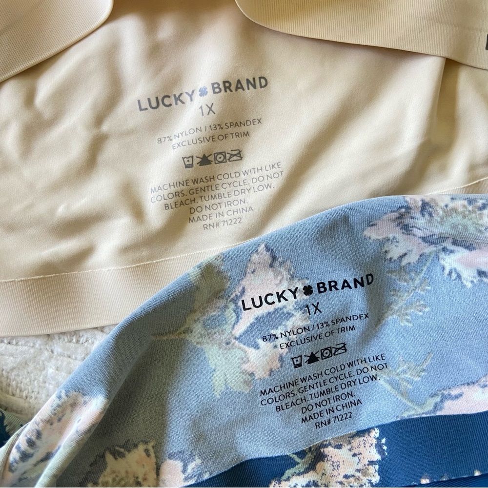 Lucky Brand NWOT 2 Pack Seamless Bralettes - Picture 5 of 5